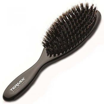 Termix Large Paddle Brush for Hair Extensions with Natural Boar and Flexible Nylon Fibers