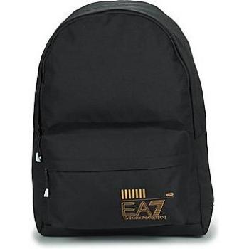 Mochila Emporio Armani 245081 Black Gold Logo 00 Negro