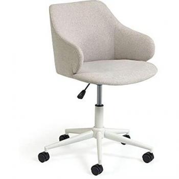 Kave Home - Silla de Escritorio Einara Gris Claro