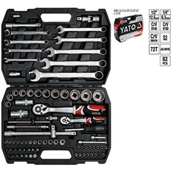 Yato YT-1269 - Set de herramientas 1/2 82 piezas L Yato