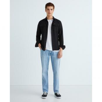 Camisa G-Star Raw Slim de Manga Larga - Marine Negro