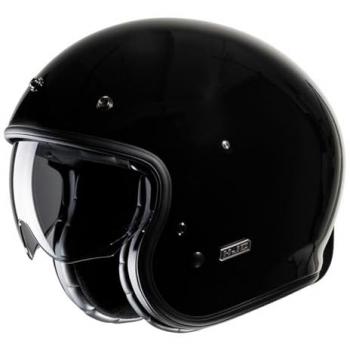 Casco Jet HJC V31 Retro Negro Talla 2XL