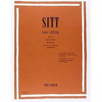 Estudios de Sitt Op. 32 Vol. 3: 20 Estudios de Cambio de Posición para Violín