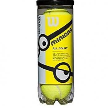 Pelotas de Tenis Wilson Minions Stage 1 - Bote de 3 Pelotas