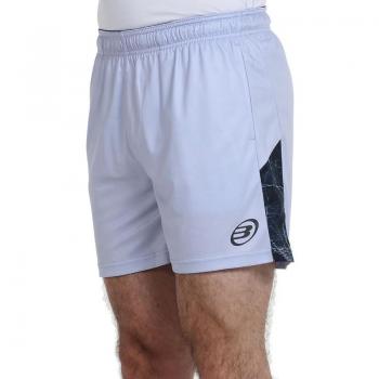 Short Bullpadel Coles Gris Azulado para hombre, pantalones cortos de pádel