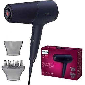 Philips Serie 5000 ThermoShield BHD510/00 Secador de Pelo, 2300W, Motor DC, 6 Ajustes de Velocidad/Temperatura