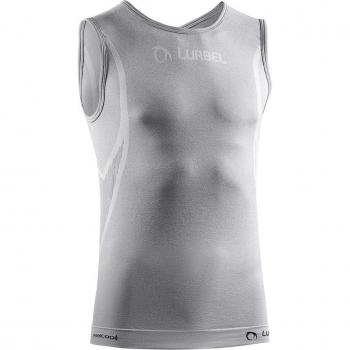 Camiseta sin mangas Lurbel Oxigeno Singlet transpirable, sin costuras, unisex, para running y ciclismo