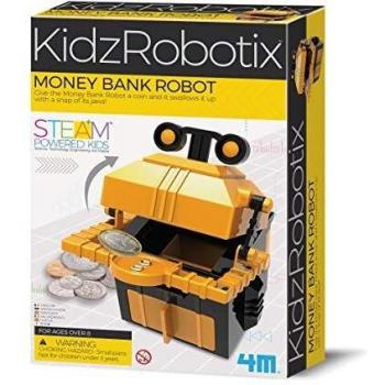 4M-4M 00-03422 Robot de Banco de Dinero, Multicolor