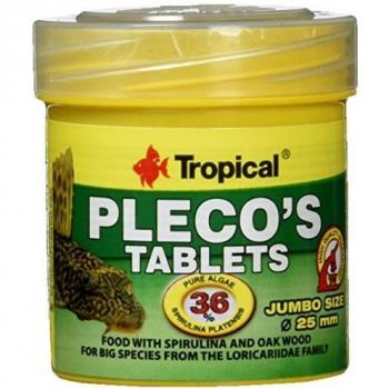 Tropical Plecos ' 1 X Ml Comida para Mascotas, Natural, 50