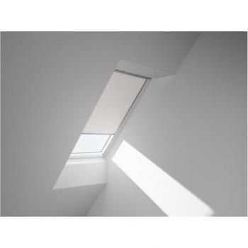 Tienda de Ventana Velux DKL CK04 1025S - Tenda Oscurante Blanca, Sin Perforación, con Guías de Aluminio y Sistema Pick & Click!