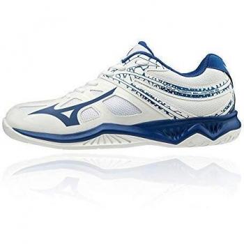 Mizuno V1Ga19702146 - Zapatilla Thunder Blade 2 - Color: Wht/Trueblue Talla: 46 - Hombre