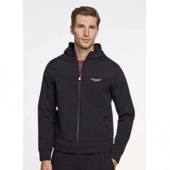 Hackett AMR Storm Chaqueta Deportiva para Hombre con Capucha en Color Negro