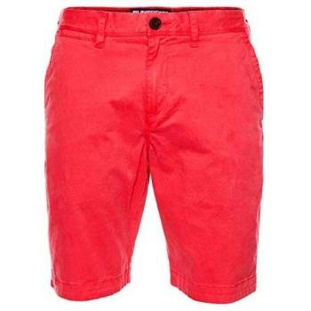 Superdry Men's International Chino Shorts - Pink Cotton - Size 30