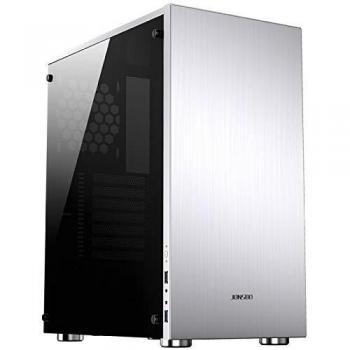 Caja Midi Jonsbo C5 Plata con Ventana de Cristal Templado y USB 3.0