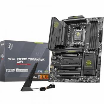 Placa Base MSI MAG X870E TOMAHAWK WIFI ATX AM5 con HDMI, USB4 y soporte para DDR5