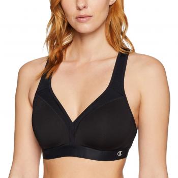 Champion the Curvy, Soutien-Gorge de Sport Femme, Noir