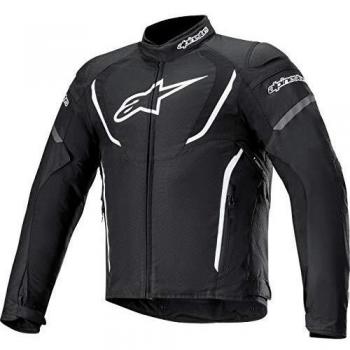 Chaqueta de Moto Alpinestars T-Jaws V3 Impermeable Negro-Blanco