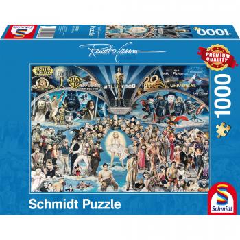 Puzzle Schmidt Hollywood 1000 Piezas 69,3 x 49,3 cm
