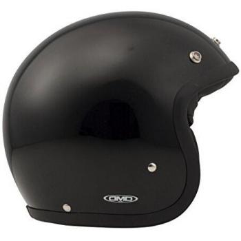 DMD - Casco de moto unisex X-Small Negro brillante