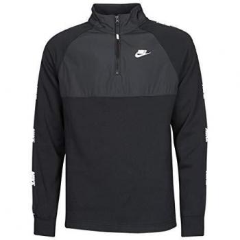 Desconocido Nike M NSW CE Top Hz BB Hybrid Camiseta de Manga Larga, Hombre, Black/Black/Black/