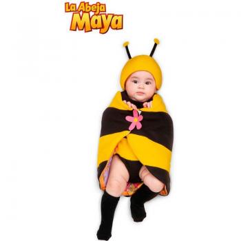 Conjunto de Disfraz de Abeja Maya con Manta para bebé