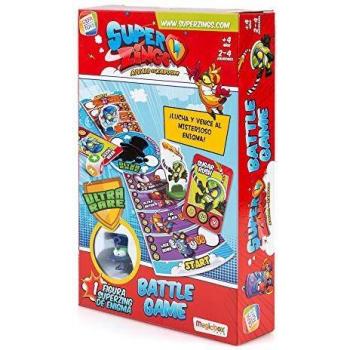 SuperZings- Enigma Juego de Mesa Batt Game Castellano, Multicolor, Talla Única