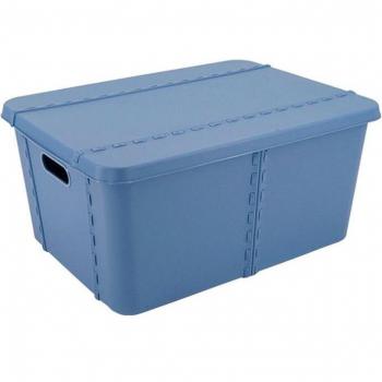Life story caja almacenaje con tapa large 45l violeta