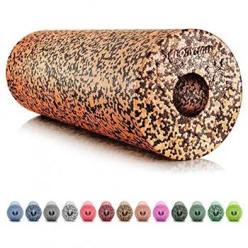 BODYMATE Rodillo Standard para Tejido fascial | Dureza Media | Longitud 45 cm diámetro 15 cm | con Libro electrónico Gratuito | Rodillo miofascial Profesional