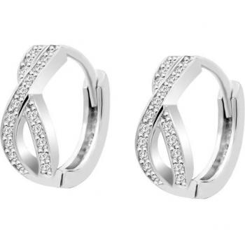 Pendientes Infinito Time Road WS03271 Plata