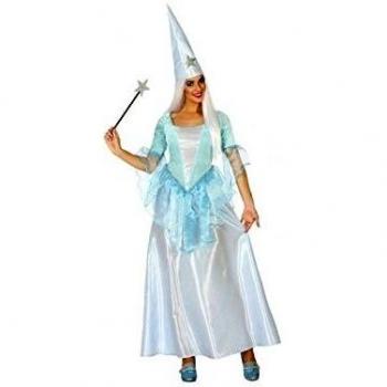 Disfraz de Hada Madrina para Adultos M/L - Color Azul