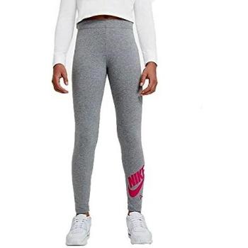 NIKE DA1130-091 G NSW Air Favorites LGGNG Leggings Girls Carbon Heather/
