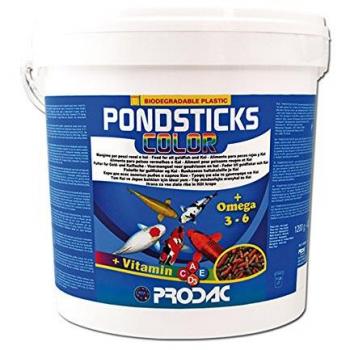 Comida para Peces de Jardín Prodac PONDSTICKS Color 1,2 kg