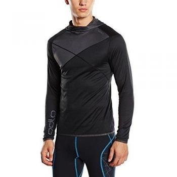Odlo Pullover Hoody Midlayer Cima Tosa - Sudadera para hombre, color multicolor, talla M