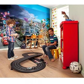 Komar Disney Pixar Cars World-Papel Pintado, Vinilo, Multicolor, 368 x 0.2 x 254 cm, 8