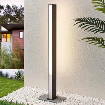 Bolardo Luminoso LED Lucande Aegisa, 110 cm