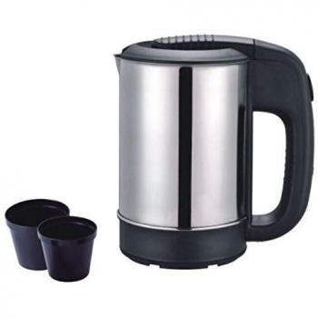 MAXELLPOWER HERVIDORA ELECTRICA 0,5L Acero Inoxidable HERVIDOR DE Agua 1000W 2 Vasos INCLUIDOS