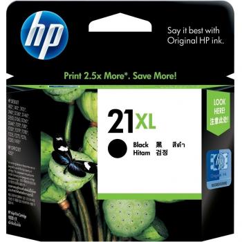 HP Cartucho de impresión para inyección de tinta negra HP 21XL 21 Inkjet Print Cartridges, de 5 a 95% de HR, De -15 a 35° C, de 15 a 35° C, de 5 a 95% de HR, 113 x 36 x 115 mm, 0.073 kg