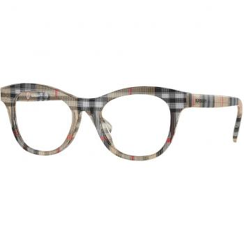 Burberry JB2007F Kids Asian Fit 3778 Kids' Eyeglasses Brown Size 46 - Blue Light Block Available