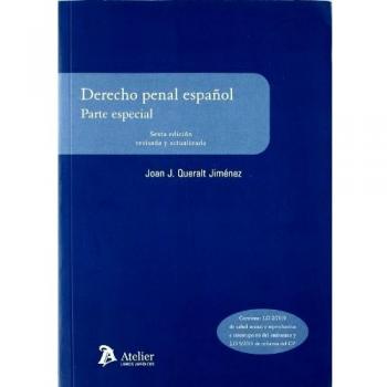 Derecho penal español. Parte especial. 6ª edición