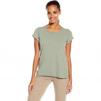 Columbia Trail Shaker Short Sleeve Shirt Camiseta de Manga Corta, Mujer, Verde