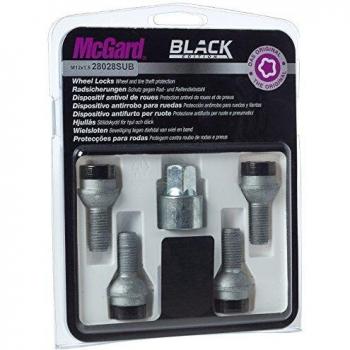 MC Gard 28.028 Sub rueda cerraduras, Negro, diámetro 25,8 mm