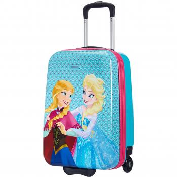 Disney New Wonder Hard Upright 50/18 Frozen Equipaje Infantil, 22.5 Litros, Color Azul