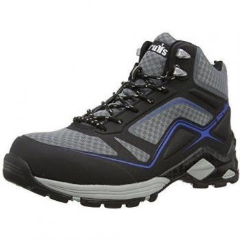 Proteq Speedwork Sicherheitsstiefel S1P SRA HRO - Calzado de protección unisex, color negro