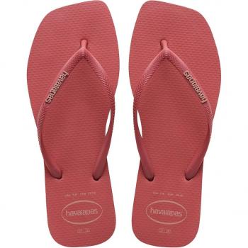Chanclas Havaianas Square Logo Pop Up Pau Brasil - Talla UK 5 (EU 37/38)