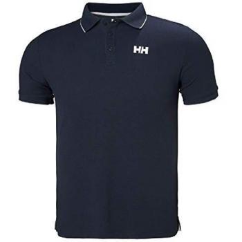 Helly Hansen Men's Kos Quick-Dry Navy Polo Shirt Size S