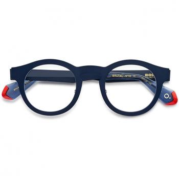 Etnia Barcelona Brutal No.10 BL Men's Eyeglasses Blue Size 46 - Frame Only with Blue Light Block Available