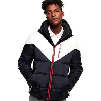 Superdry Albion Jacket, Chaqueta para Hombre S Marino