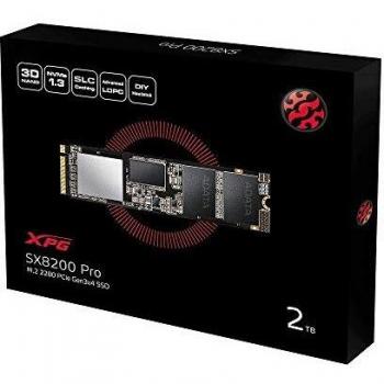 ADATA 2TB XPG SX8200 Pro PCIe Gen3x4 M.2 2280 Solid State Drive