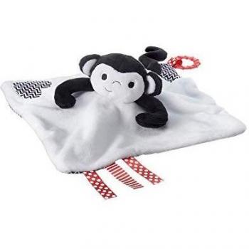 Tommee Tippee Doudou Suave para Bebés, Peluche con Mordedor, 0m+, Diseño Limpia Fácil, Marco el Mono