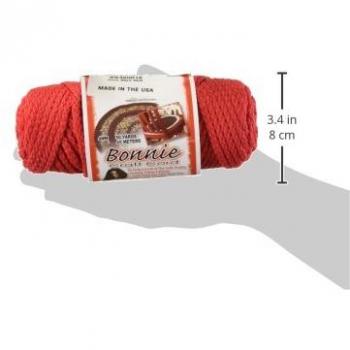 Pepperell Red-Macrame Cord 4 mm 50Y, Acrylic, Multicolour, 7.11x16.3x7.11 cm